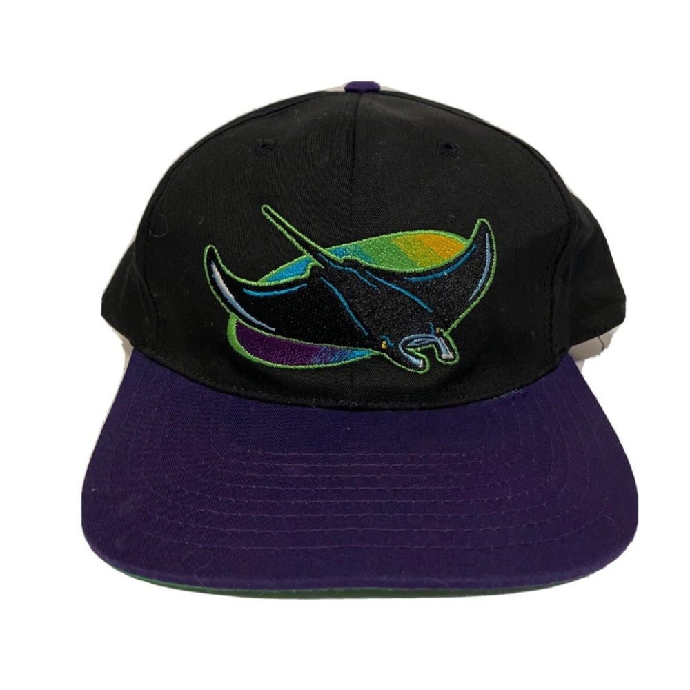 Vintage 90’s Tampa Bay Devil Rays Snapback Hat ANNCO